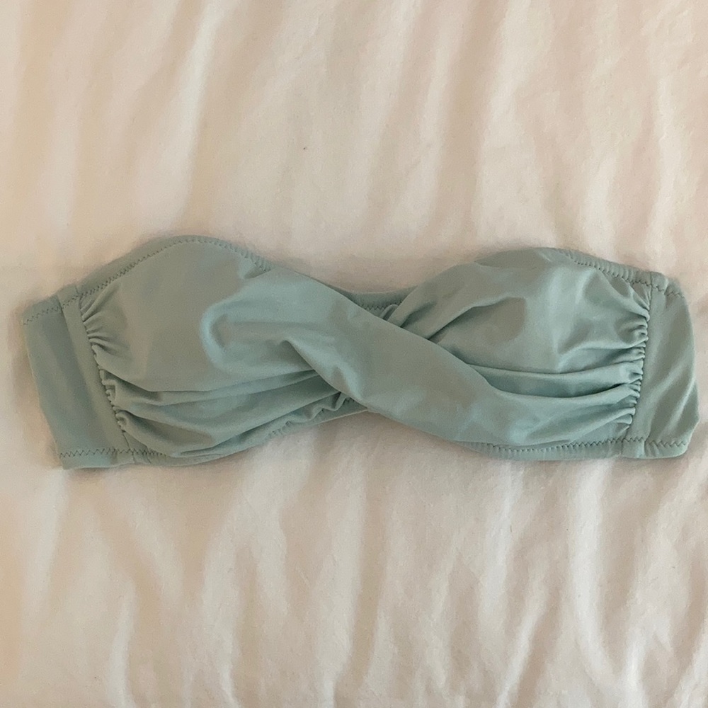 Jcrew bandeau swim top